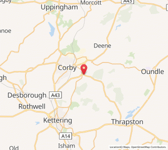 Map of Stanion, EnglandEngland