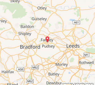 Map of Stanningley, EnglandEngland