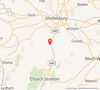 Map of Stapleton, EnglandEngland