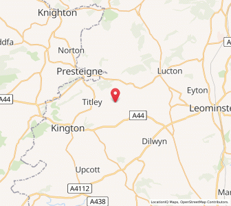 Map of Staunton, EnglandEngland