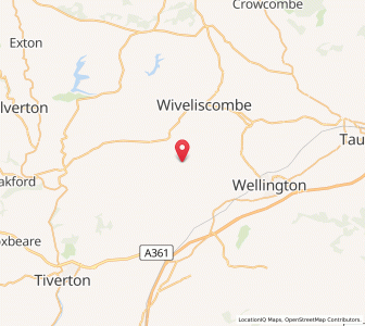 Map of Stawley, EnglandEngland