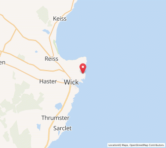 Map of Staxigoe, ScotlandScotland