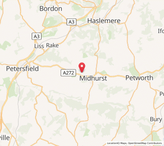 Map of Stedham, EnglandEngland