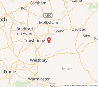 Map of Steeple Ashton, EnglandEngland