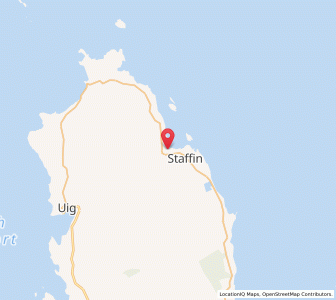 Map of Stenscholl, ScotlandScotland