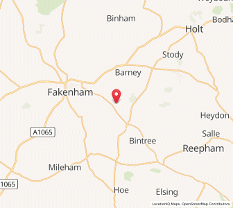 Map of Stibbard, EnglandEngland