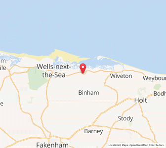 Map of Stiffkey, EnglandEngland