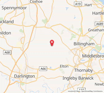 Map of Stillington, EnglandEngland