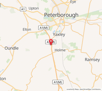Map of Stilton, EnglandEngland