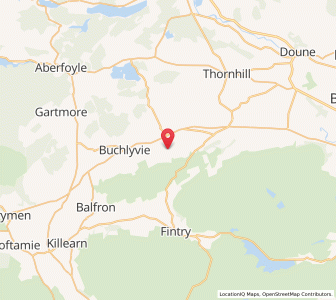 Map of Stirling, ScotlandScotland