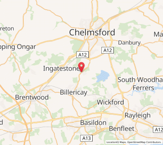 Map of Stock, EnglandEngland