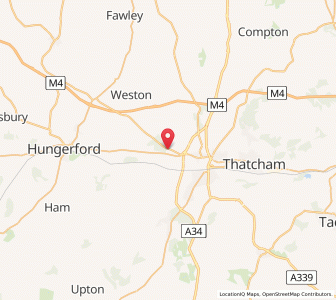 Map of Stockcross, EnglandEngland