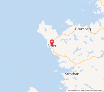 Map of Stoer, ScotlandScotland
