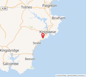 Map of Stoke Fleming, EnglandEngland