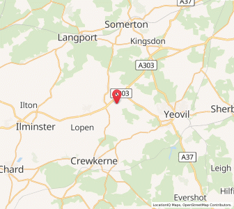 Map of Stoke-sub-Hamdon, EnglandEngland