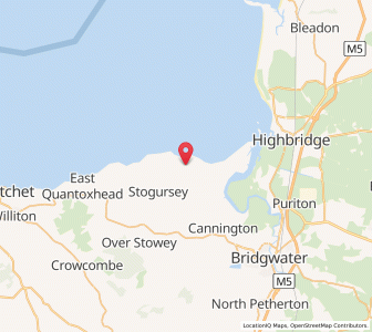 Map of Stolford, EnglandEngland