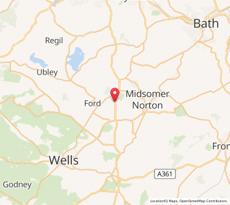 Map of Ston Easton, EnglandEngland