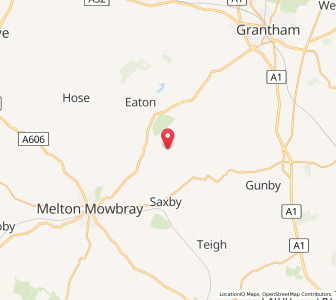 Map of Stonesby, EnglandEngland
