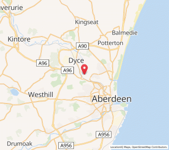 Map of Stoneywood, ScotlandScotland