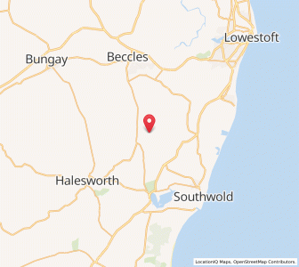 Map of Stoven, EnglandEngland