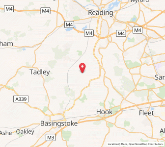 Map of Stratfield Saye, EnglandEngland