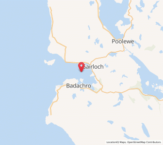 Map of Strath, ScotlandScotland