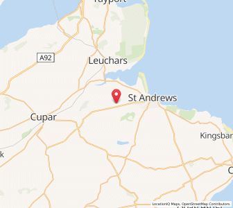 Map of Strathkinness, ScotlandScotland