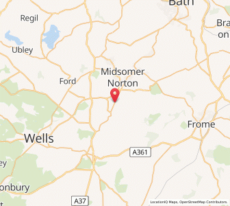 Map of Stratton-on-the-Fosse, EnglandEngland