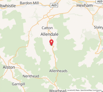 Map of Studdon, EnglandEngland