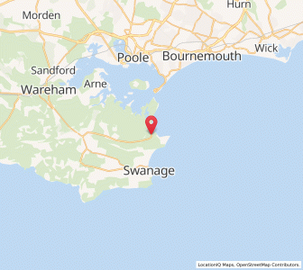 Map of Studland, EnglandEngland