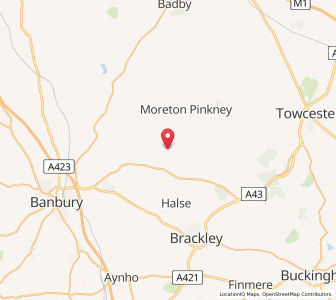 Map of Sulgrave, EnglandEngland