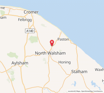 Map of Swafield, EnglandEngland