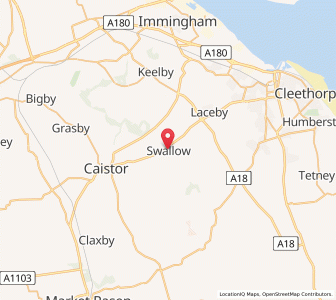 Map of Swallow, EnglandEngland