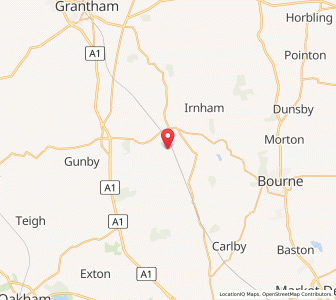 Map of Swayfield, EnglandEngland