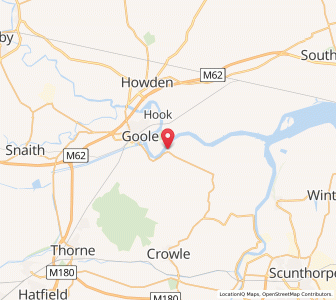 Map of Swinefleet, EnglandEngland