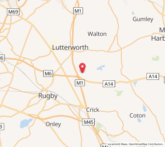 Map of Swinford, EnglandEngland