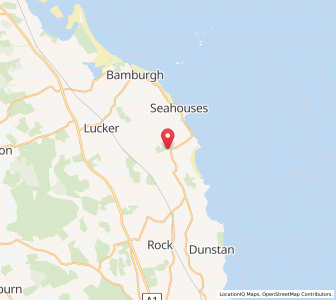 Map of Swinhoe, EnglandEngland