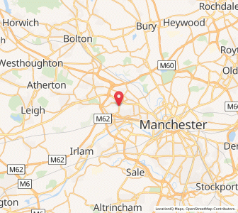 Map of Swinton, EnglandEngland