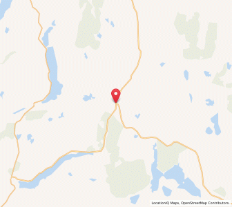 Map of Syre, ScotlandScotland