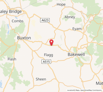 Map of Taddington, EnglandEngland