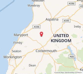 Map of Tallentire, EnglandEngland