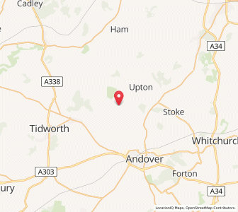 Map of Tangley, EnglandEngland