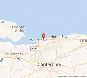 Map of Tankerton, EnglandEngland
