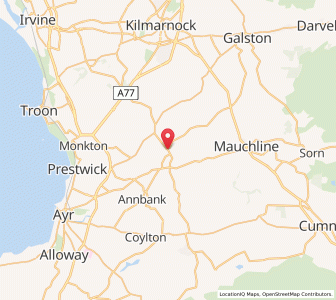 Map of Tarbolton, ScotlandScotland