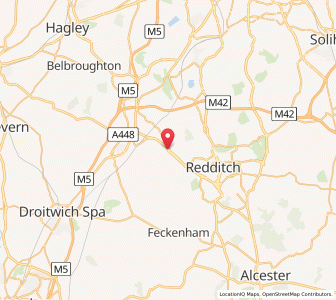 Map of Tardebigge, EnglandEngland