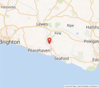 Map of Tarring Neville, EnglandEngland