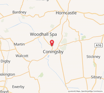 Map of Tattershall Thorpe, EnglandEngland