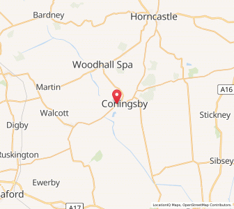 Map of Tattershall, EnglandEngland