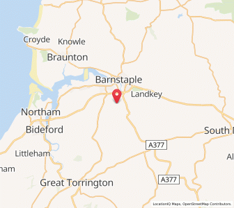 Map of Tawstock, EnglandEngland
