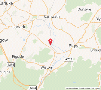 Map of Thankerton, ScotlandScotland